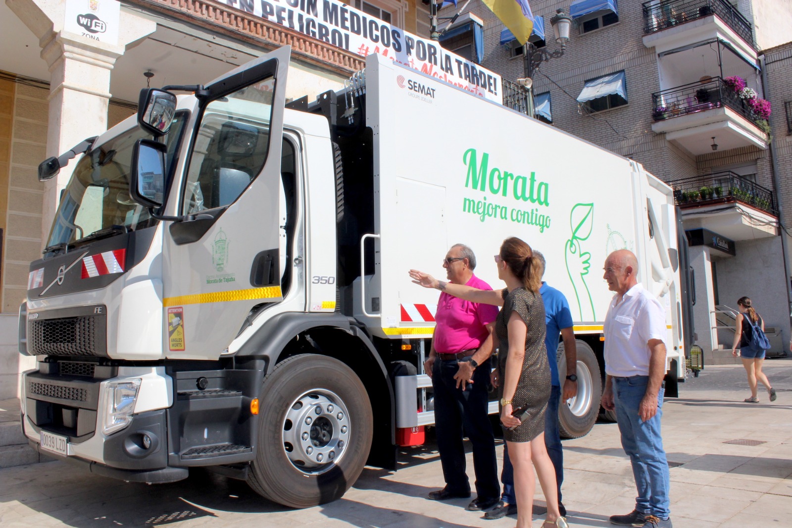 El Ayuntamiento de Morata renueva su flota de camiones de basura tras más de 20 años
