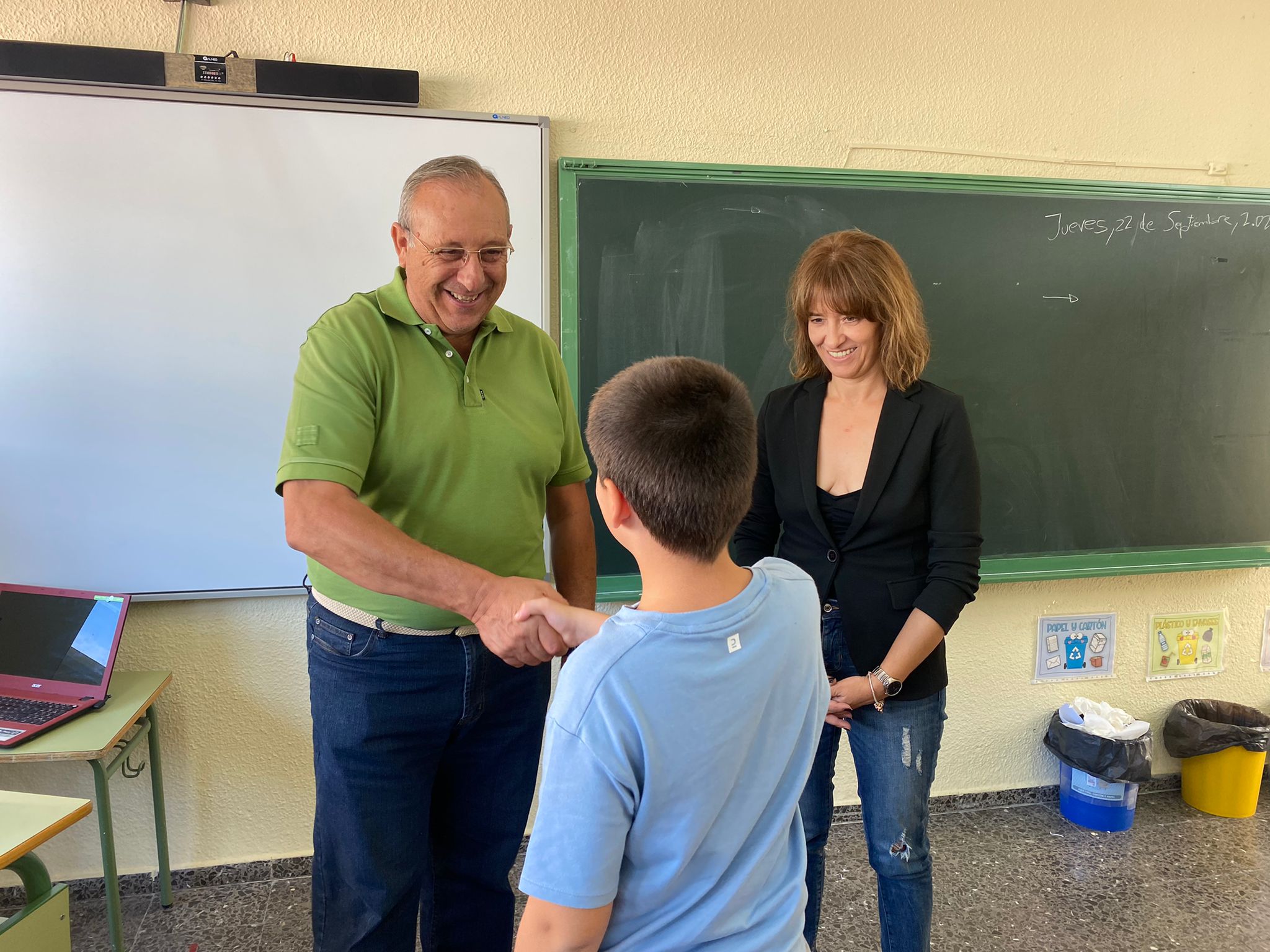 Los alumnos del CEIP Claudio Vázquez entregan sus propuestas para mejorar la movilidad en Morata